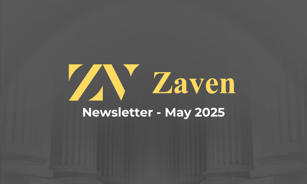 May 2025 – Zaven Newsletter