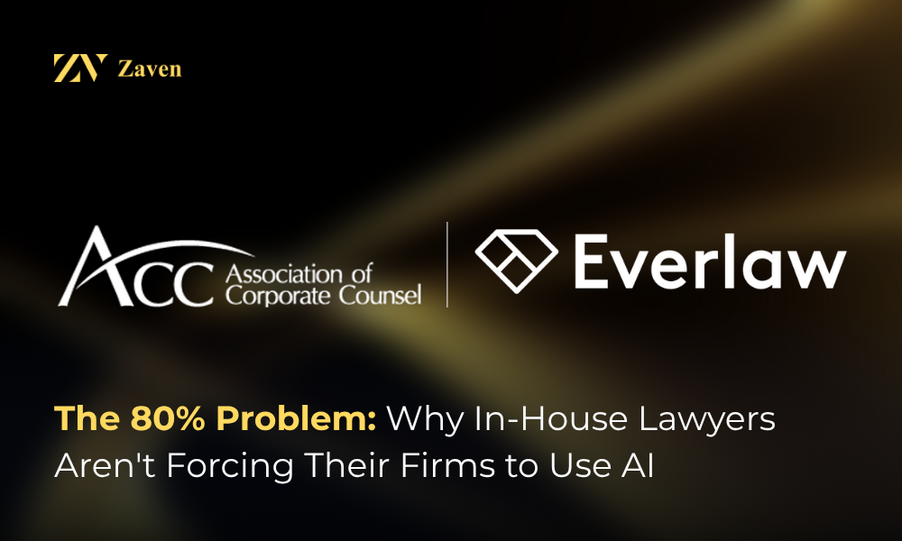 The 80% Problem: Why In-House Lawyers Aren’t Forcing Their Firms to Use AI